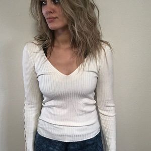 White Express Sweater